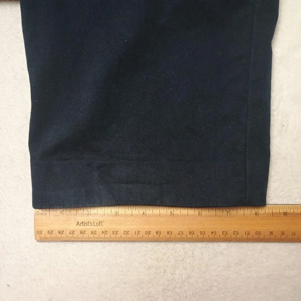 Polo Ralph Lauren Pants Men 36x34 Blue Pleated Ethan Chino Classic Logo School
